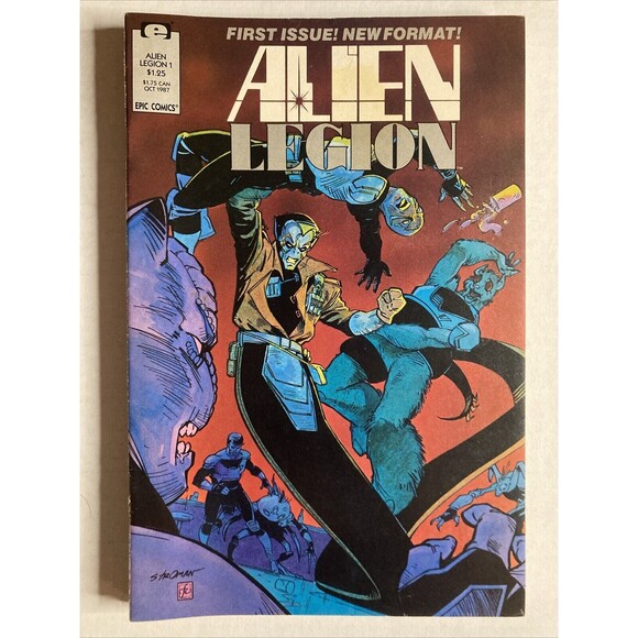 Alien Legion, Vol. 2 (1987) Epic Comic Book Set 1-7 - Picture 2 of 8